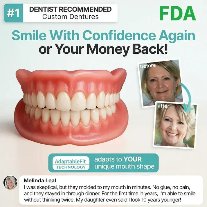 Ends Today: 70% OFF!  🏆2026 Bestselling Product🦷 Fit for a Fresh Smile, Say Goodbye to Wearing Discomfort!🌎